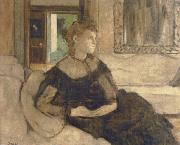 Edgar Degas Mme Theodre Gobillard painting
